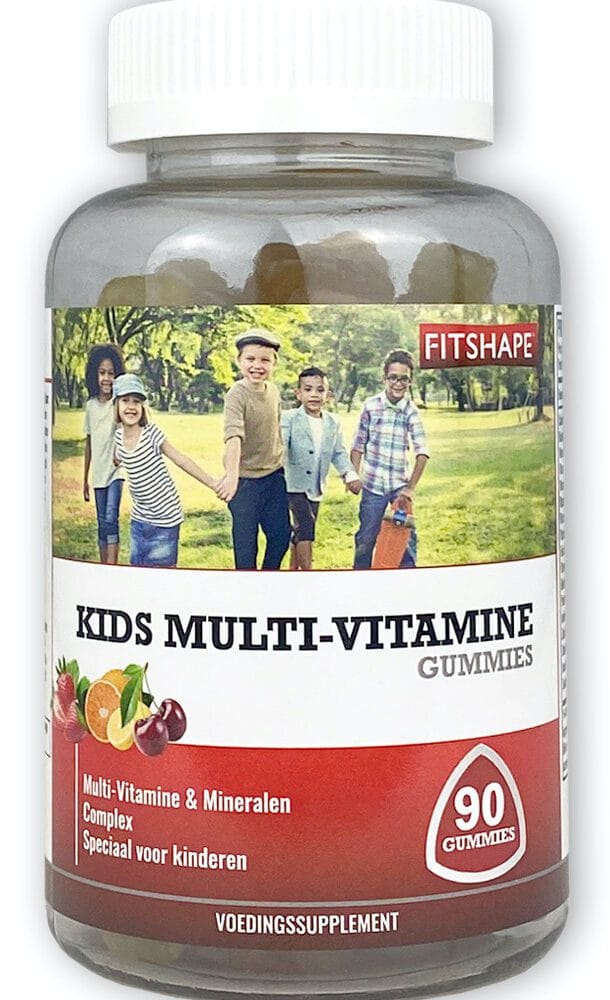 Fitshape Kids Multi-Vitamine Gummies -  kopen-vitamine online - Multivitamine kind kopen - supplementen kopen-voedingssupplementen-beste voedingssupplementen-supplementen bestellen-zensitivity