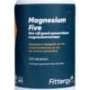 Fittergy Magnesium Five Tabletten - 120TB | Zensitivity Fittergy Magnesium Five Tabletten -  kopen-vitamine online - Magnesium kopen - supplementen kopen-voedingssupplementen-beste voedingssupplementen-supplementen bestellen-zensitivity
