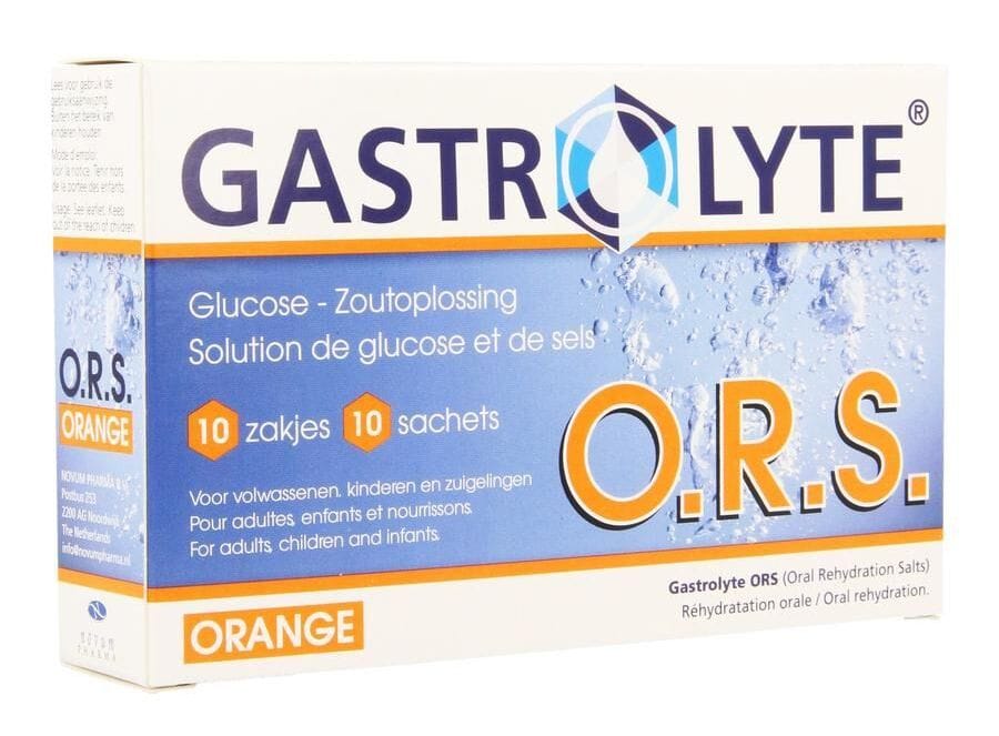 Gastrolyte ORS Sachets - Sinaasappel - 10ST | Zensitivity Gastrolyte ORS Sachets - Sinaasappel - Ontlasting dikker maken kopen-vitamine online - Maag en darm kopen - supplementen kopen-voedingssupplementen-beste voedingssupplementen-supplementen bestellen-zensitivity
