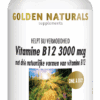 Golden Naturals B12 3000mcg Zuigtabletten - Vitamine B12 kopen-vitamine online - Vitamine B kopen - supplementen kopen-voedingssupplementen-beste voedingssupplementen-supplementen bestellen-zensitivity