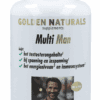 Golden Naturals Multi Man Tabletten - 60VTB | Zensitivity Golden Naturals Multi Man Tabletten -  kopen-vitamine online - Multivitamine man kopen - supplementen kopen-voedingssupplementen-beste voedingssupplementen-supplementen bestellen-zensitivity