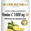 Golden Naturals Vitamine C 1000 mg Gold Tabletten - Vitamine C tabletten kopen-vitamine online - Vitamine C kopen - supplementen kopen-voedingssupplementen-beste voedingssupplementen-supplementen bestellen-zensitivity