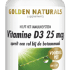 Golden Naturals Vitamine D3 25mcg Capsules - 360ST | Zensitivity Golden Naturals Vitamine D3 25mcg Capsules -  kopen-vitamine online - Vitamine D kopen - supplementen kopen-voedingssupplementen-beste voedingssupplementen-supplementen bestellen-zensitivity
