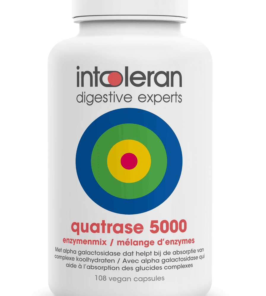 Intoleran Quatrase 5000 Enzymenmix Capsules -  kopen-vitamine online -  kopen - supplementen kopen-voedingssupplementen-beste voedingssupplementen-supplementen bestellen-zensitivity