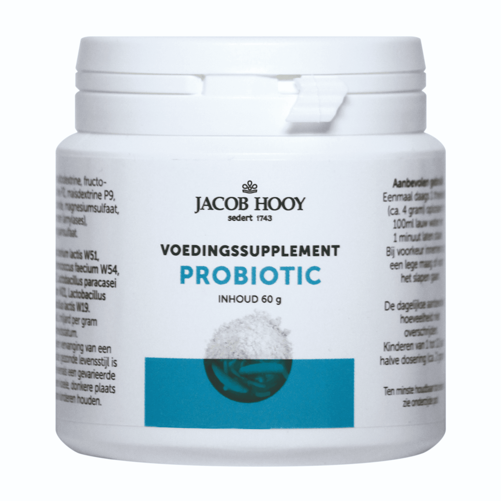Jacob Hooy Probiotic Poeder - 60GR | Zensitivity Jacob Hooy Probiotic Poeder - kopen-vitamine online - Probiotica kopen - supplementen kopen-voedingssupplementen-beste voedingssupplementen-supplementen bestellen-zensitivity