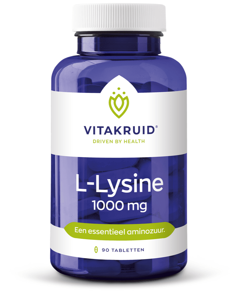 L-Lysine 1000mg met vitamine C -  kopen-vitamine online - Aminozuren kopen - supplementen kopen-voedingssupplementen-beste voedingssupplementen-supplementen bestellen-zensitivity