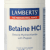 Lamberts Betaïne HCl met Pepsine Tabletten - Spijsvertering supplementen kopen-vitamine online - Maag en darm kopen - supplementen kopen-voedingssupplementen-beste voedingssupplementen-supplementen bestellen-zensitivity