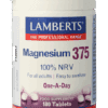 Lamberts Magnesium 375 Tabletten -  kopen-vitamine online - Magnesium kopen - supplementen kopen-voedingssupplementen-beste voedingssupplementen-supplementen bestellen-zensitivity