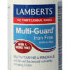 Lamberts Multi-Guard IJzervrij Tabletten - 60TB | Zensitivity Lamberts Multi-Guard IJzervrij Tabletten -  kopen-vitamine online - Algemene multivitaminen kopen - supplementen kopen-voedingssupplementen-beste voedingssupplementen-supplementen bestellen-zensitivity