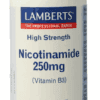 Lamberts Nicotinamide 250 mg Tablett - Vitamine B3 kopen-vitamine online - Vitamine B kopen - supplementen kopen-voedingssupplementen-beste voedingssupplementen-supplementen bestellen-zensitivity