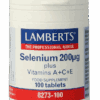 Lamberts Selenium 200mcg + A+C+E Tabletten - Selenium tabletten kopen-vitamine online - Selenium kopen - supplementen kopen-voedingssupplementen-beste voedingssupplementen-supplementen bestellen-zensitivity