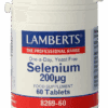 Lamberts Selenium 200mcg Tabletten - Selenium tabletten kopen-vitamine online - Selenium kopen - supplementen kopen-voedingssupplementen-beste voedingssupplementen-supplementen bestellen-zensitivity