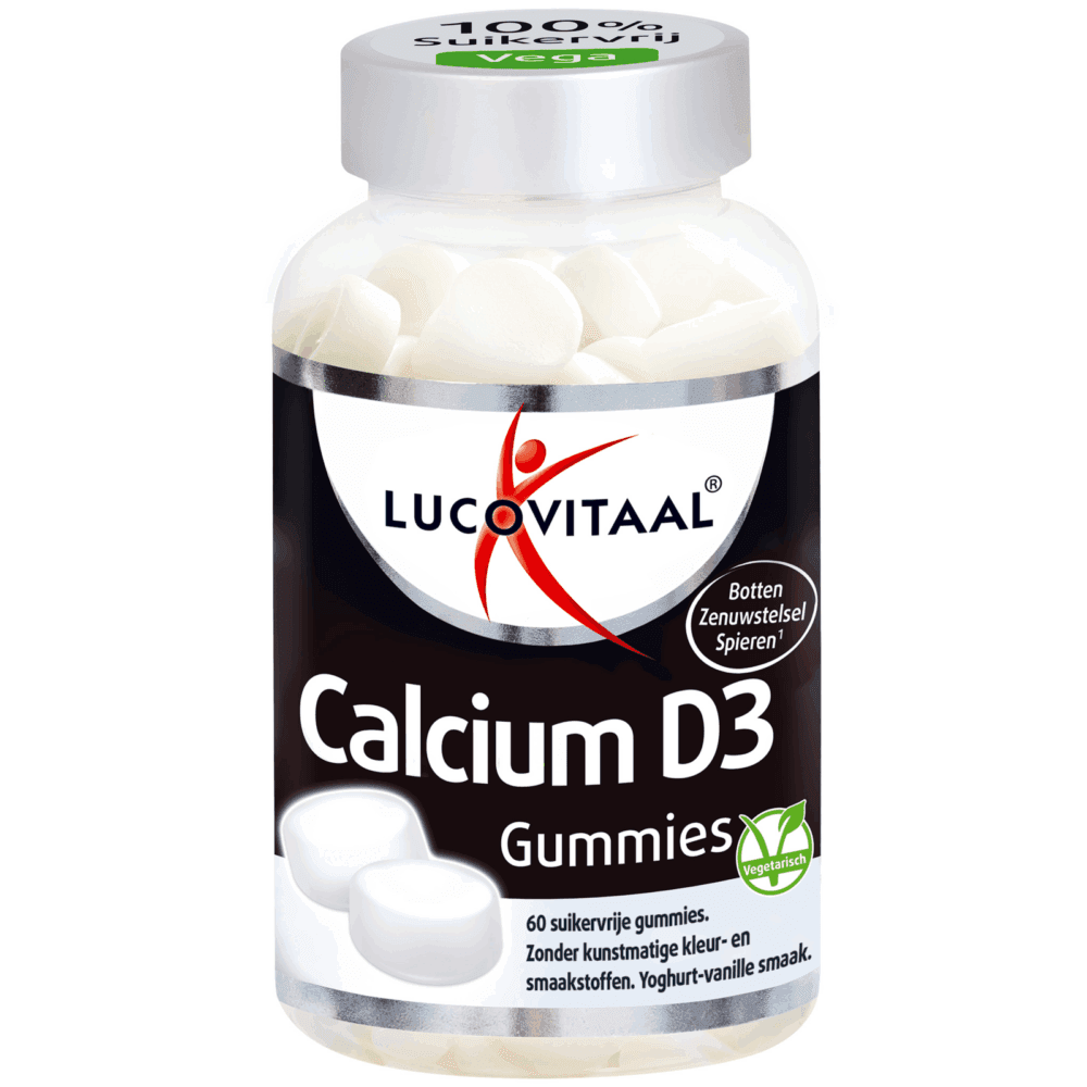Lucovitaal Calcium D3 Gummies -  kopen-vitamine online - Calcium kopen - supplementen kopen-voedingssupplementen-beste voedingssupplementen-supplementen bestellen-zensitivity