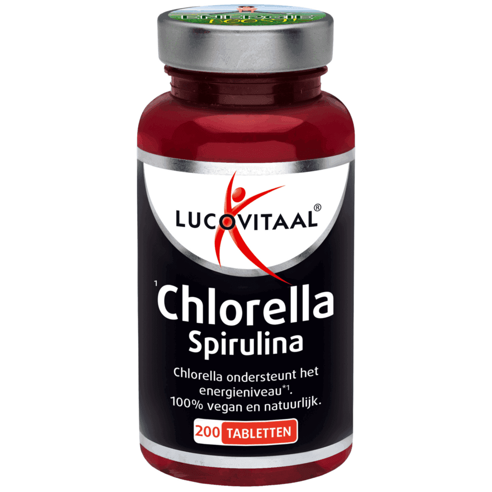 Lucovitaal Chlorella & Spirulina Tabletten - Chlorella kopen-vitamine online - Superfood kopen - supplementen kopen-voedingssupplementen-beste voedingssupplementen-supplementen bestellen-zensitivity