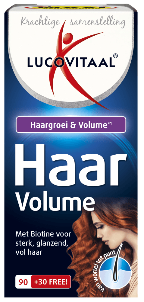 Lucovitaal Haar Volume Capsules - Haargroei supplementen kopen-vitamine online - Haarverzorging kopen - supplementen kopen-voedingssupplementen-beste voedingssupplementen-supplementen bestellen-zensitivity