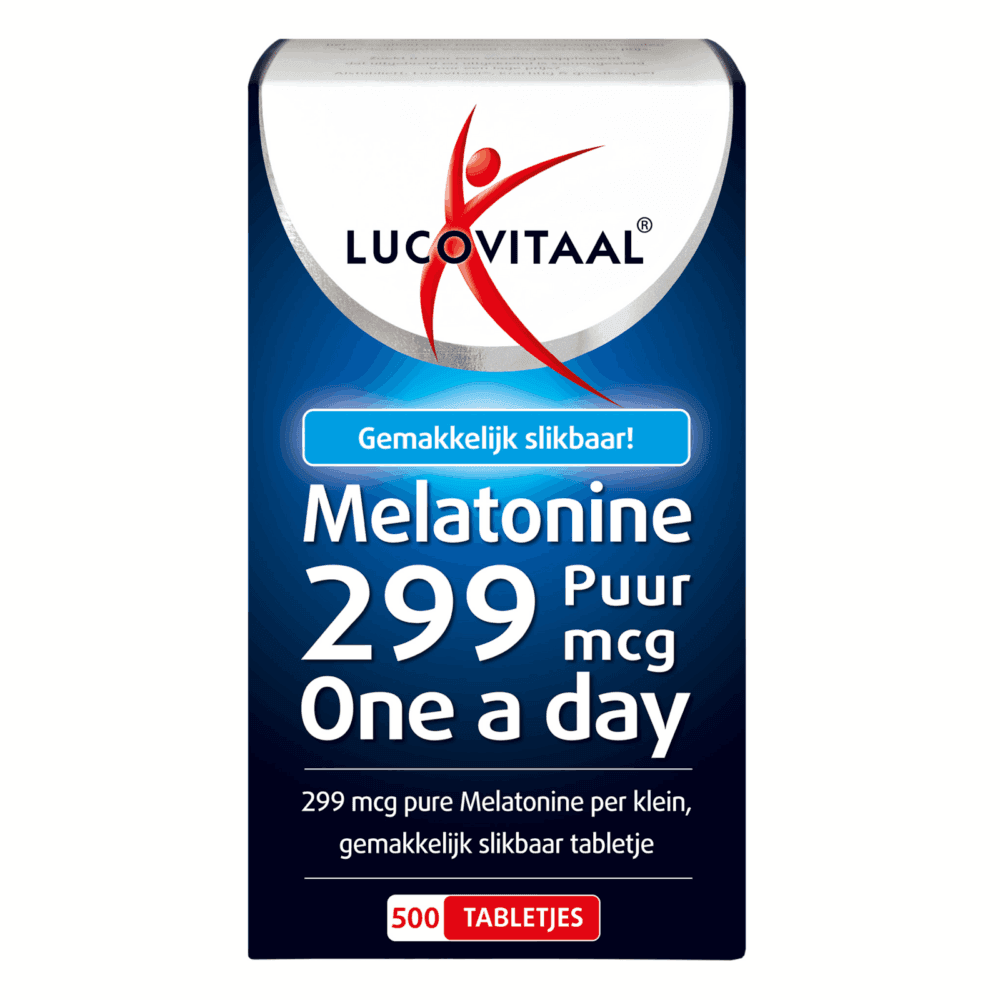 Lucovitaal Melatonine Puur 0.299mg Tabletten - Goede nachtrust complex kopen-vitamine online - Goede nachtrust kopen - supplementen kopen-voedingssupplementen-beste voedingssupplementen-supplementen bestellen-zensitivity