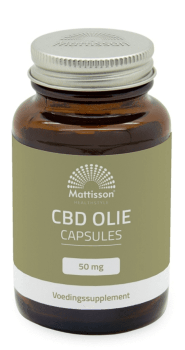 Mattisson CBD Olie 50mg Capsules -  kopen-vitamine online - CBD olie kopen - supplementen kopen-voedingssupplementen-beste voedingssupplementen-supplementen bestellen-zensitivity