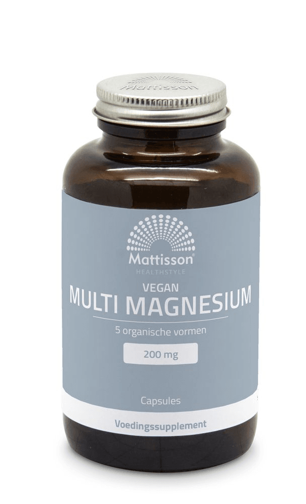 Mattisson HealthStyle Multi Magnesium Capsules - 120CP | Zensitivity Mattisson HealthStyle Multi Magnesium Capsules - kopen-vitamine online - Magnesium kopen - supplementen kopen-voedingssupplementen-beste voedingssupplementen-supplementen bestellen-zensitivity