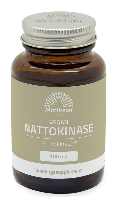 Mattisson HealthStyle Nattokinase 100 mg Fermokinase™ Capsules - 60CP | Zensitivity Mattisson HealthStyle Nattokinase 100 mg Fermokinase™ Capsules - kopen-vitamine online - Probiotica kopen - supplementen kopen-voedingssupplementen-beste voedingssupplementen-supplementen bestellen-zensitivity