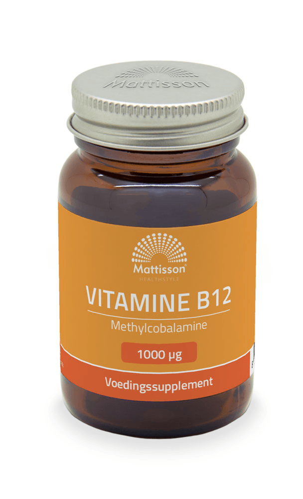 Mattisson HealthStyle Vitamine B12 1000mcg Zuigtabletten - 60TB | Zensitivity Mattisson HealthStyle Vitamine B12 1000mcg Zuigtabletten - Vitamine B12 kopen-vitamine online - Vitamine B kopen - supplementen kopen-voedingssupplementen-beste voedingssupplementen-supplementen bestellen-zensitivity