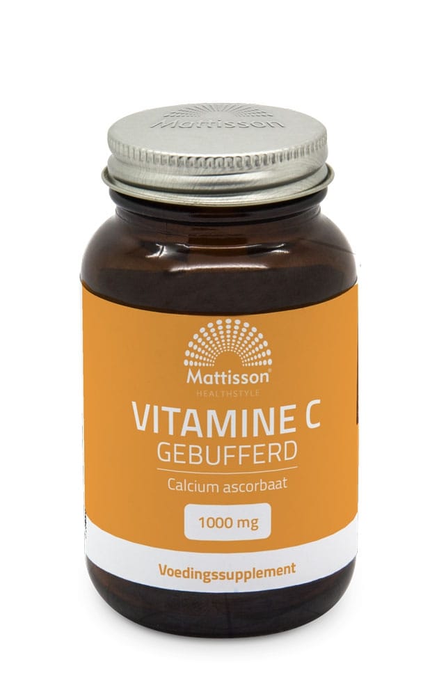Mattisson HealthStyle Vitamine C Gebufferd 1000mg - Calcium Ascorbaat - 90TB | Zensitivity Mattisson HealthStyle Vitamine C Gebufferd 1000mg - Calcium Ascorbaat - Vitamine C tabletten kopen-vitamine online - Vitamine C kopen - supplementen kopen-voedingssupplementen-beste voedingssupplementen-supplementen bestellen-zensitivity
