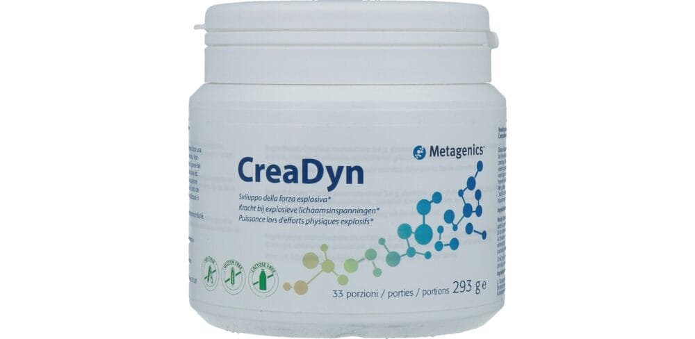 Metagenics CreaDyn Poeder - Creatine monohydraat kopen-vitamine online - Creatine kopen - supplementen kopen-voedingssupplementen-beste voedingssupplementen-supplementen bestellen-zensitivity