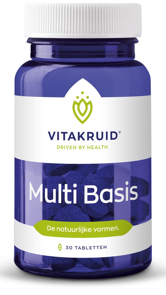 Multi Basis met natuurlijke vormen 30 -  kopen-vitamine online - Algemene multivitaminen kopen - supplementen kopen-voedingssupplementen-beste voedingssupplementen-supplementen bestellen-zensitivity