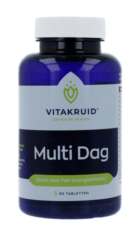 Multi Dag HD 100% Vegan 90 -  kopen-vitamine online - Algemene multivitaminen kopen - supplementen kopen-voedingssupplementen-beste voedingssupplementen-supplementen bestellen-zensitivity