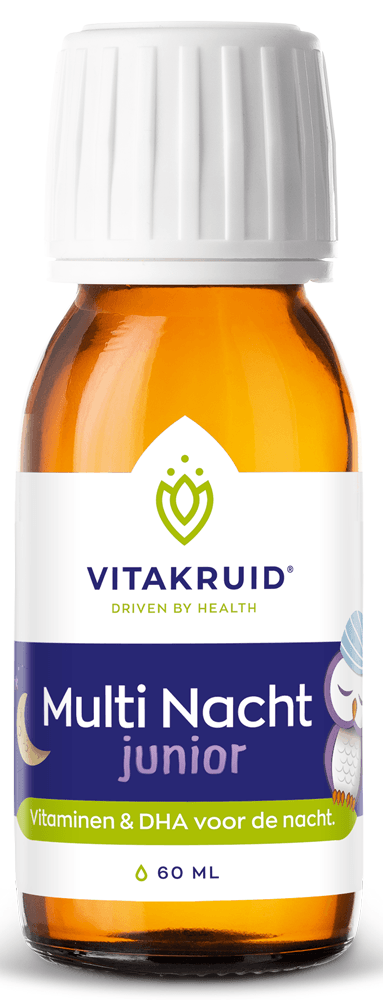 Multi Nacht Junior 100% Vegan -  kopen-vitamine online - Multivitamine kind kopen - supplementen kopen-voedingssupplementen-beste voedingssupplementen-supplementen bestellen-zensitivity