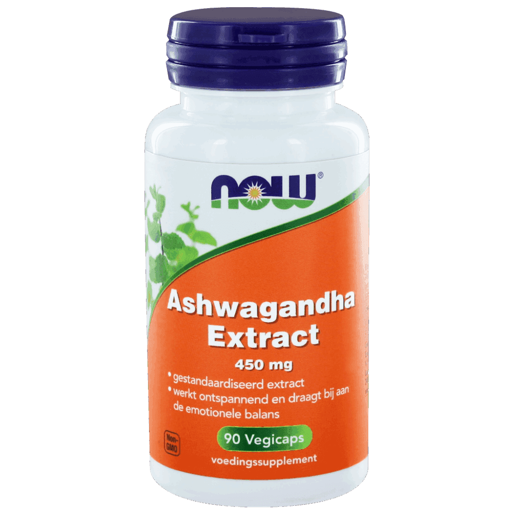 NOW Ashwagandha Extract 450mg Capsules -  kopen-vitamine online - Ashwagandha kopen - supplementen kopen-voedingssupplementen-beste voedingssupplementen-supplementen bestellen-zensitivity