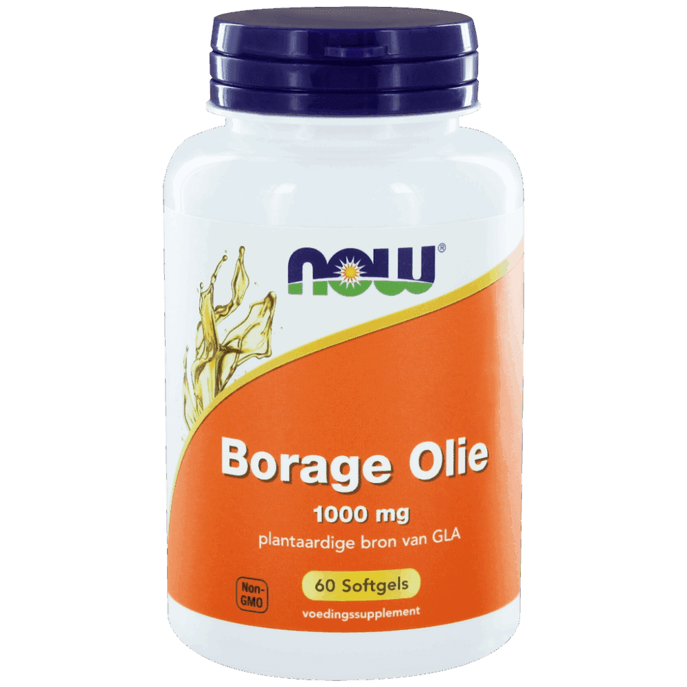 NOW Borage Olie 1000mg Capsules -  kopen-vitamine online - Omega vetzuren kopen - supplementen kopen-voedingssupplementen-beste voedingssupplementen-supplementen bestellen-zensitivity
