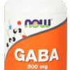 NOW GABA 500mg Capsules - 100CP | Zensitivity NOW GABA 500mg Capsules - Goede nachtrust complex kopen-vitamine online - Goede nachtrust kopen - supplementen kopen-voedingssupplementen-beste voedingssupplementen-supplementen bestellen-zensitivity