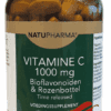 Natupharma Vitamine C 1000mg Bioflavonoïden & Rozenbottel - Time Released - Vitamine C tabletten kopen-vitamine online - Vitamine C kopen - supplementen kopen-voedingssupplementen-beste voedingssupplementen-supplementen bestellen-zensitivity