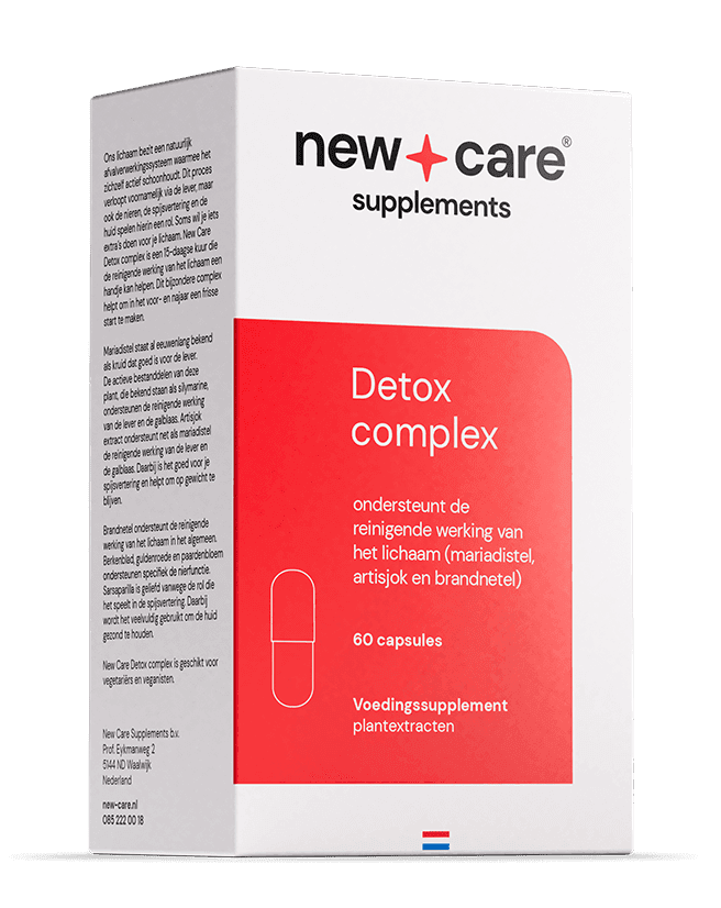 New Care Detox Complex Capsules - Detox tabletten kopen-vitamine online - Detox kuur kopen - supplementen kopen-voedingssupplementen-beste voedingssupplementen-supplementen bestellen-zensitivity