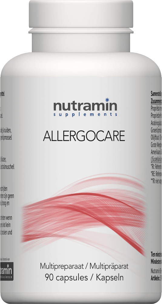 Nutramin Allergocare Capsules - Vrijer ademen bij pollen kopen-vitamine online - Neus (en vrijer ademen) kopen - supplementen kopen-voedingssupplementen-beste voedingssupplementen-supplementen bestellen-zensitivity