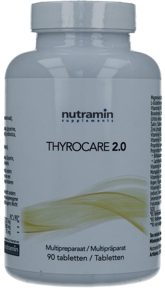 Nutramin Thyrocare 2.0 Tabletten -  kopen-vitamine online - Hormoonhuishouding (schildklier) kopen - supplementen kopen-voedingssupplementen-beste voedingssupplementen-supplementen bestellen-zensitivity