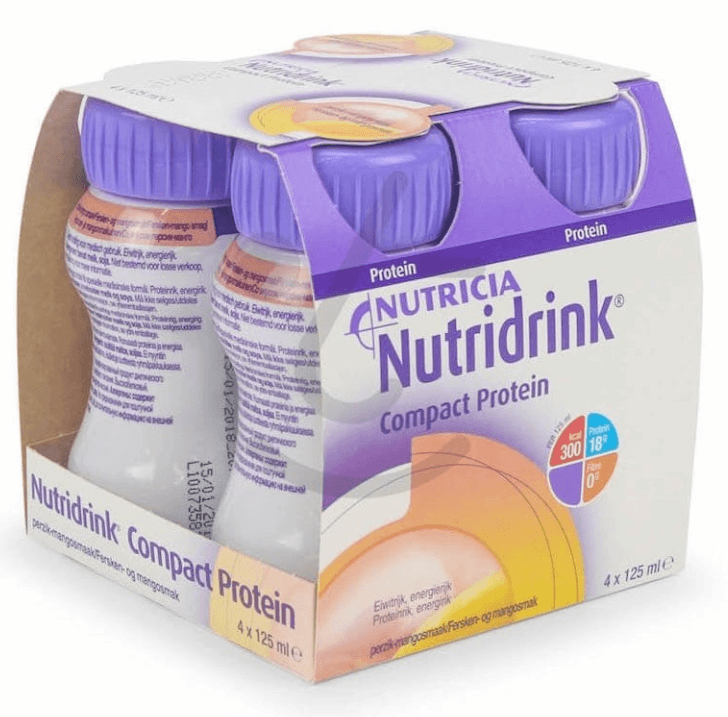 Nutridrink Compact Protein Perzik Mango - Medische drinkvoeding kopen-vitamine online - Medische voeding kopen - supplementen kopen-voedingssupplementen-beste voedingssupplementen-supplementen bestellen-zensitivity
