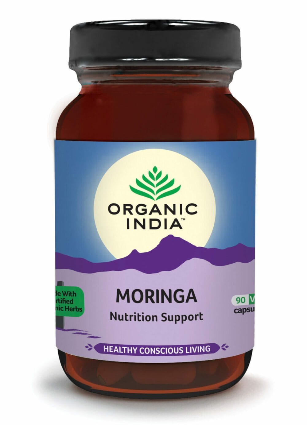 Organic India Moringa Capsules - Superfood complex kopen-vitamine online - Superfood kopen - supplementen kopen-voedingssupplementen-beste voedingssupplementen-supplementen bestellen-zensitivity
