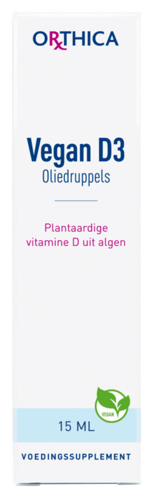Orthica D3 Vegan Oliedruppels - 15ML | Zensitivity Orthica D3 Vegan Oliedruppels -  kopen-vitamine online - Vitamine D kopen - supplementen kopen-voedingssupplementen-beste voedingssupplementen-supplementen bestellen-zensitivity