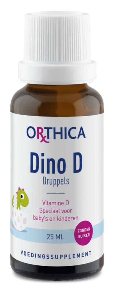 Orthica Dino D Druppels - Vitamine D kind kopen-vitamine online - Supplementen baby en kind kopen - supplementen kopen-voedingssupplementen-beste voedingssupplementen-supplementen bestellen-zensitivity