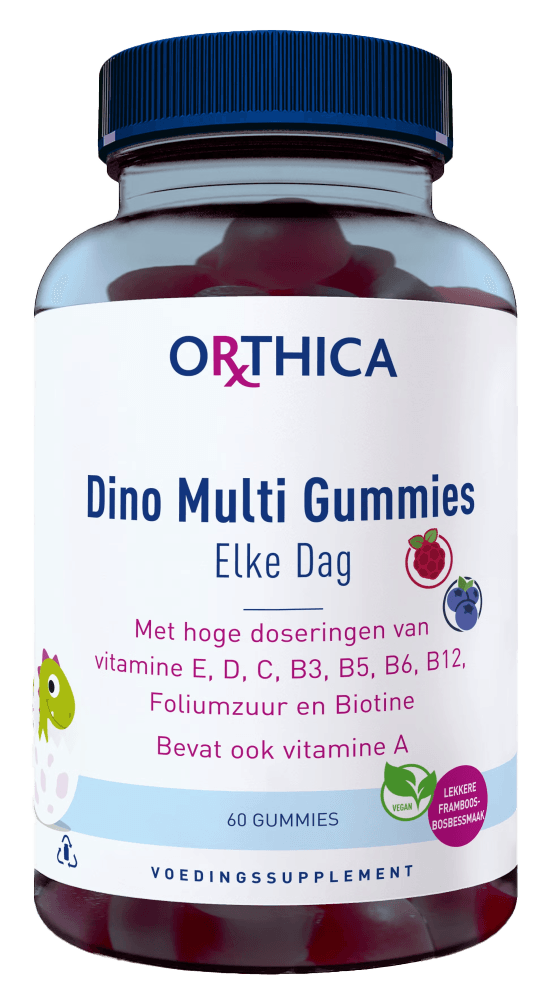 Orthica Dino Multi Gummies - 60ST | Zensitivity Orthica Dino Multi Gummies -  kopen-vitamine online - Multivitamine kind kopen - supplementen kopen-voedingssupplementen-beste voedingssupplementen-supplementen bestellen-zensitivity
