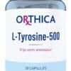 Orthica L-Tyrosine-500 Capsules - 30CP | Zensitivity Orthica L-Tyrosine-500 Capsules - Innerlijke onrust kopen-vitamine online - Rustgevende supplementen kopen - supplementen kopen-voedingssupplementen-beste voedingssupplementen-supplementen bestellen-zensitivity