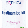 Orthica Nicotinamide 500 Capsules - 60VCP | Zensitivity Orthica Nicotinamide 500 Capsules - Vitamine B3 kopen-vitamine online - Vitamine B kopen - supplementen kopen-voedingssupplementen-beste voedingssupplementen-supplementen bestellen-zensitivity