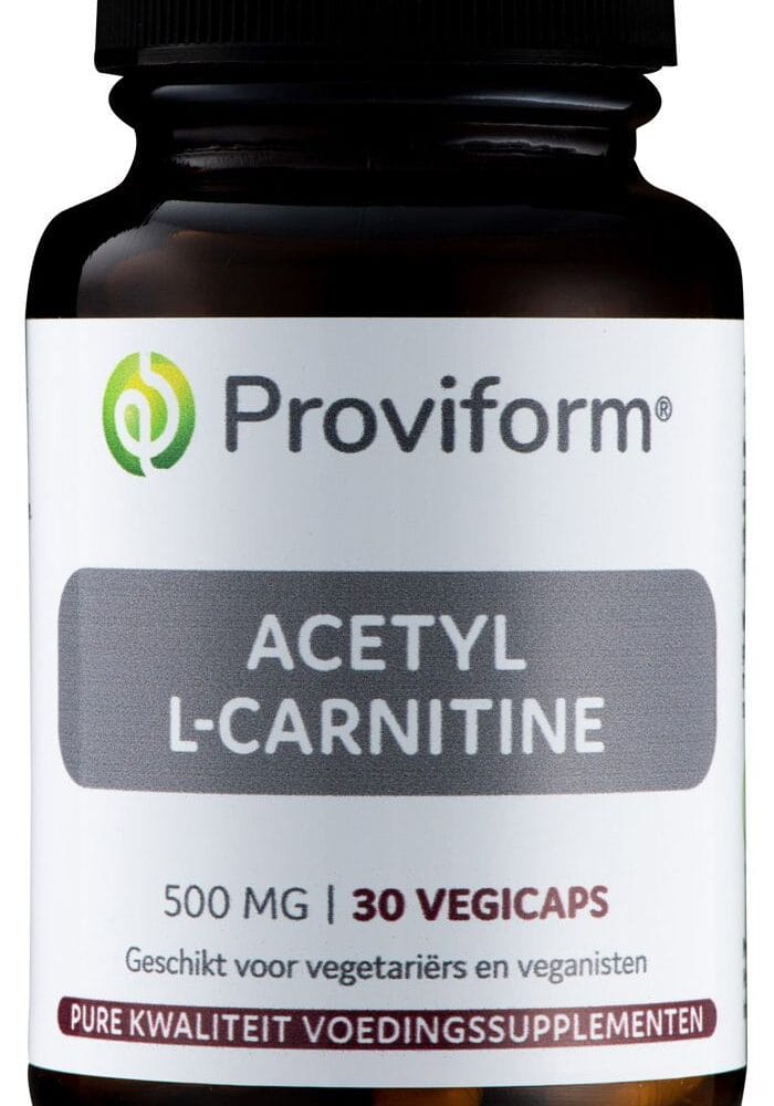 Proviform Acetyl L-Carnitine Capsules 30st -  kopen-vitamine online - Aminozuren kopen - supplementen kopen-voedingssupplementen-beste voedingssupplementen-supplementen bestellen-zensitivity
