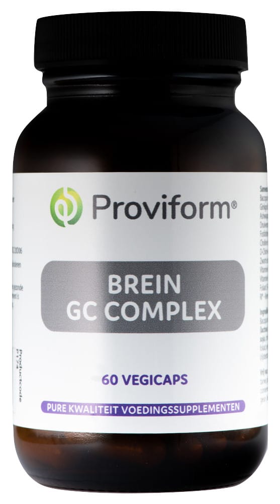 Proviform Brein GC Complex vegetarische capsules -  kopen-vitamine online - Ashwagandha kopen - supplementen kopen-voedingssupplementen-beste voedingssupplementen-supplementen bestellen-zensitivity