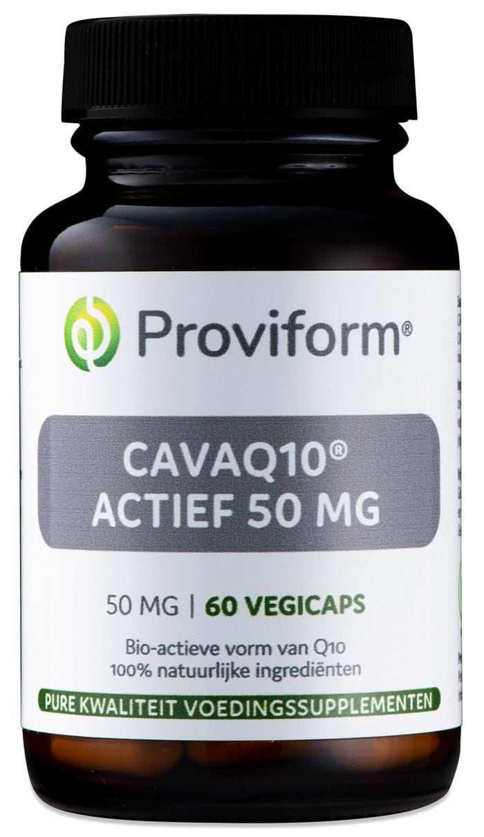 Proviform CAVAQ10 Actief 50 mg Capsules - 60VCP | Zensitivity Proviform CAVAQ10 Actief 50 mg Capsules -  kopen-vitamine online - Q10 kopen - supplementen kopen-voedingssupplementen-beste voedingssupplementen-supplementen bestellen-zensitivity