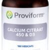 Proviform Calcium Citraat 450 & D3 Capsules -  kopen-vitamine online - Calcium kopen - supplementen kopen-voedingssupplementen-beste voedingssupplementen-supplementen bestellen-zensitivity