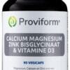 Proviform Calcium Magnesium Zink Bisglycinaat & D3 Vegicaps - 180VCP | Zensitivity Proviform Calcium Magnesium Zink Bisglycinaat & D3 Vegicaps -  kopen-vitamine online - Calcium kopen - supplementen kopen-voedingssupplementen-beste voedingssupplementen-supplementen bestellen-zensitivity