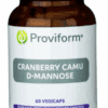 Proviform Cranberry Camu D-Mannose Vegicaps - Cranberry kopen-vitamine online - Blaas supplementen kopen - supplementen kopen-voedingssupplementen-beste voedingssupplementen-supplementen bestellen-zensitivity