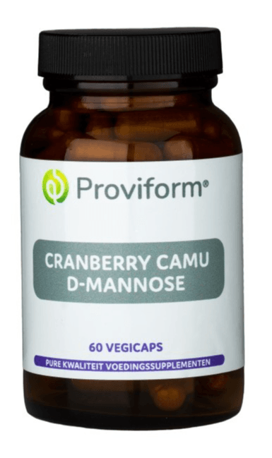 Proviform Cranberry Camu D-Mannose Vegicaps - Cranberry kopen-vitamine online - Blaas supplementen kopen - supplementen kopen-voedingssupplementen-beste voedingssupplementen-supplementen bestellen-zensitivity